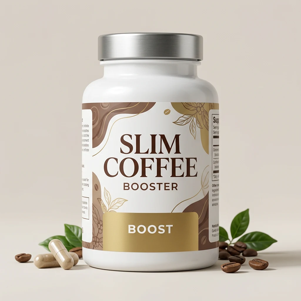 Slim Coffee Booster supplement box - plant-based metabolism support supplement Australia
